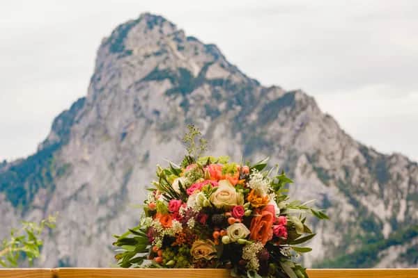 Heiratsantrag direkt am Traunsee