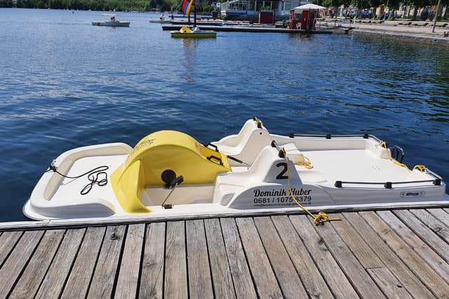Tretboot mieten