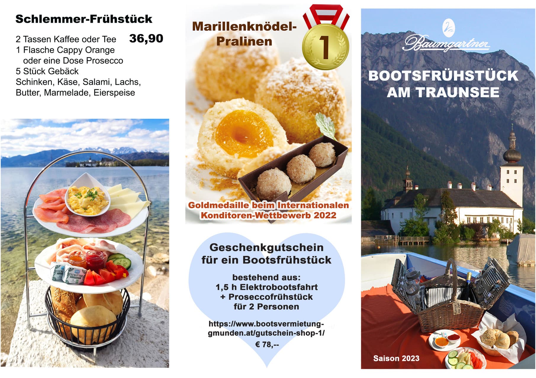 Sommerpicknick am Traunsee
